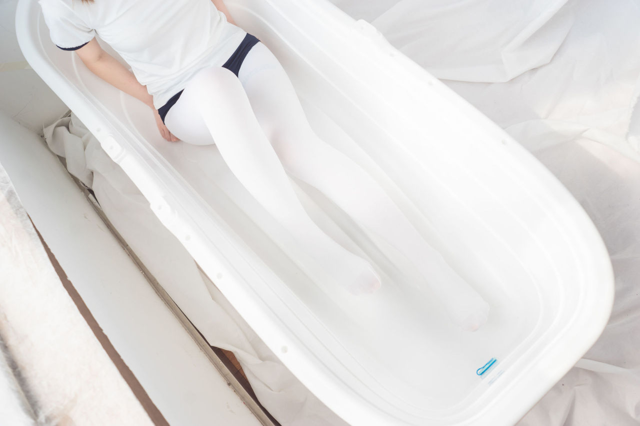 [森萝财团] BETA-031 浴缸白丝 萝莉丝袜写真